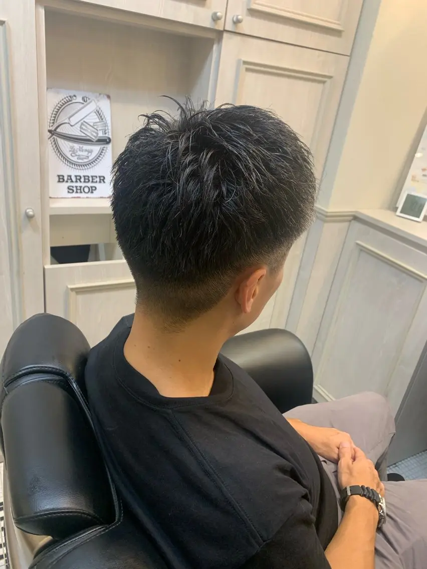 メンズ フリーランス理美容師 いさかのヘアスタイル