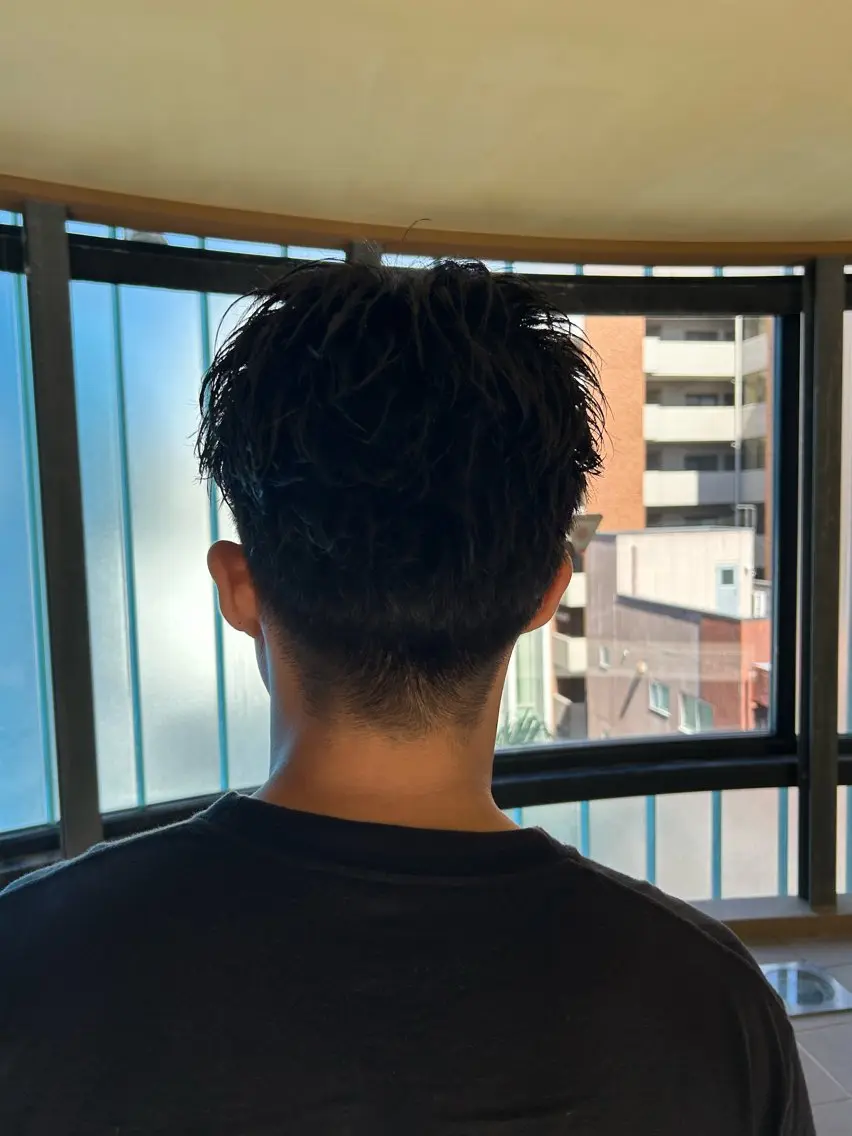 ミディアム メンズ 衛藤 星芭のヘアスタイル