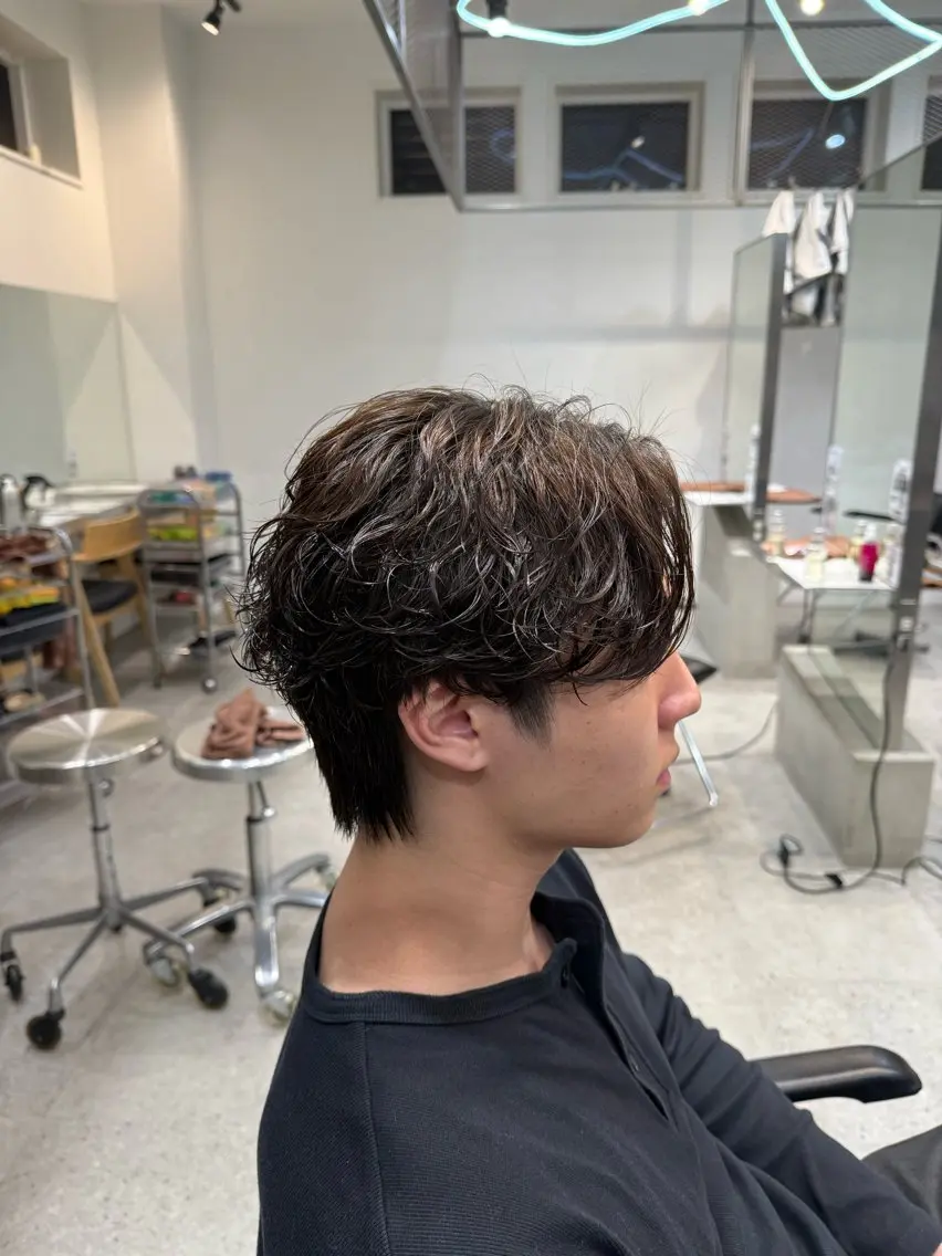 カット➕波巻きパーマの写真