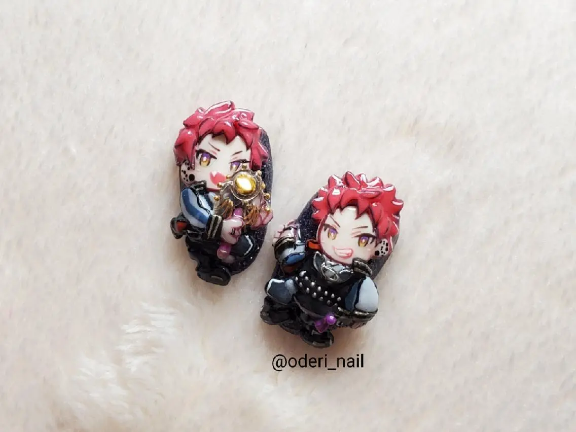 ネイル アートネイル ジェルネイル おで@ oderi_nailのネイルデザイン