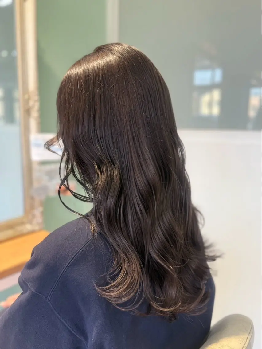 ✨うる艶カラー✨+💆♂️極上潤いヘッドスパ💆🏻♀️の写真