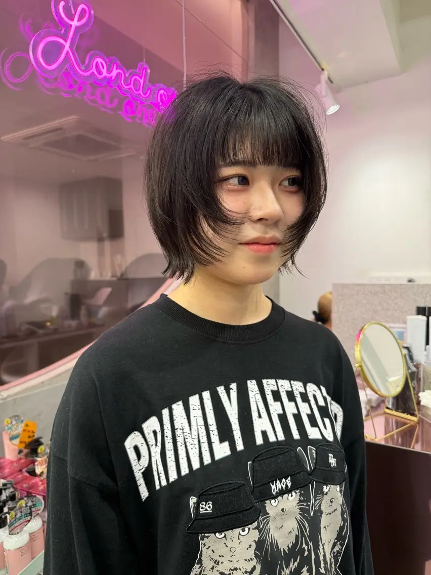 ショート カット トリートメント 似合わせカット/中野 光瑠のヘアスタイル