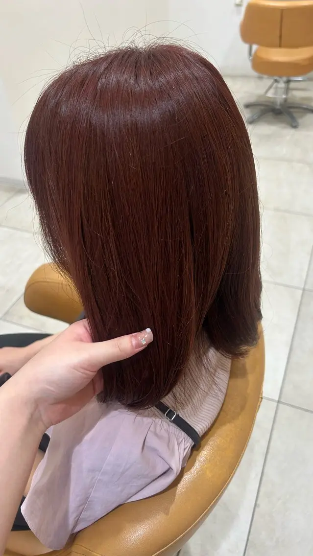 カラー 武藤 わかなのヘアスタイル