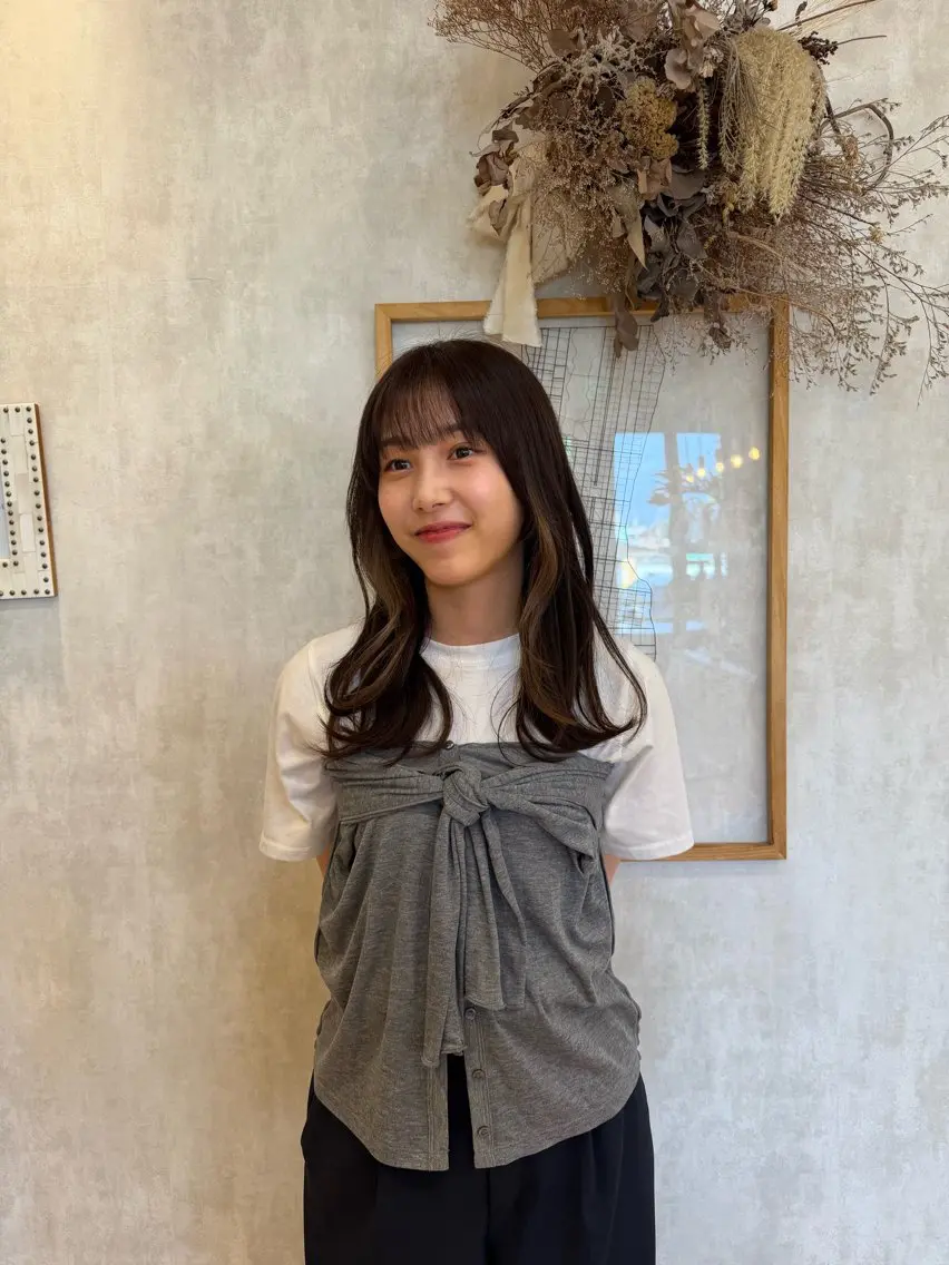 ミディアム 🫧glad🫧 田村雪乃のヘアスタイル