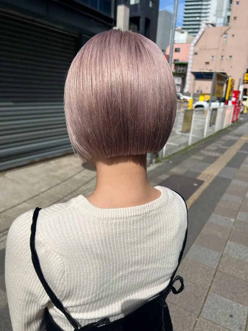 ショート ヘアカラー yuuna. 🪽のヘアスタイル