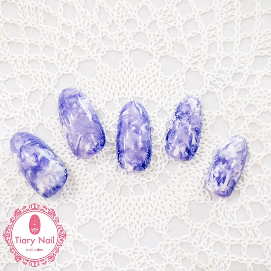 ネイル tiarynail K K🐼のネイルデザイン