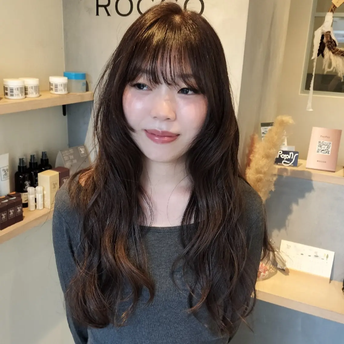 カラー 透明感カラー🫧HI NAKO/ROCCOのヘアスタイル