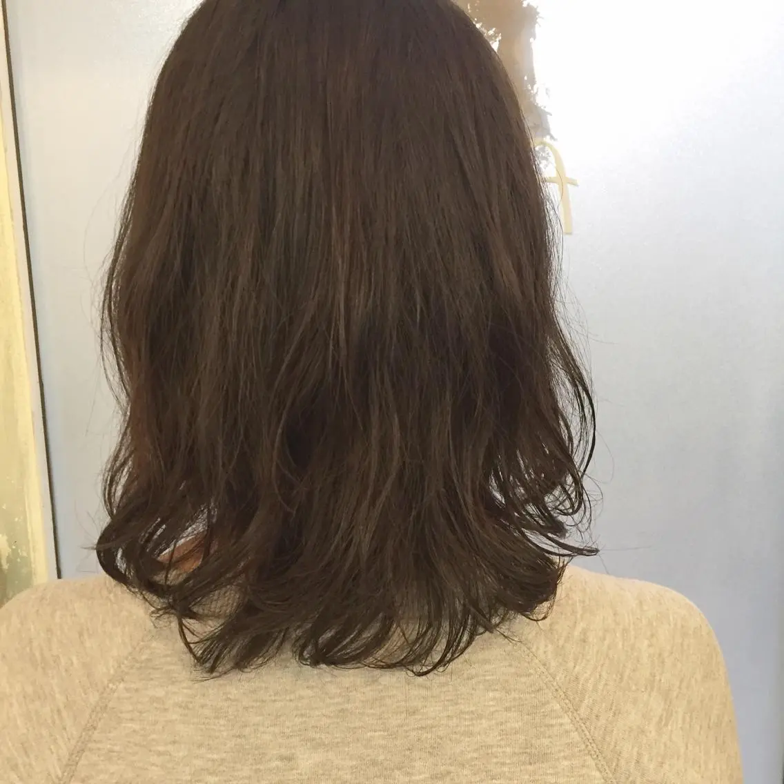 ミディアム パーマ ミディアムパーマ N°+aero 🦔近藤 のぞみ🦔のヘアスタイル