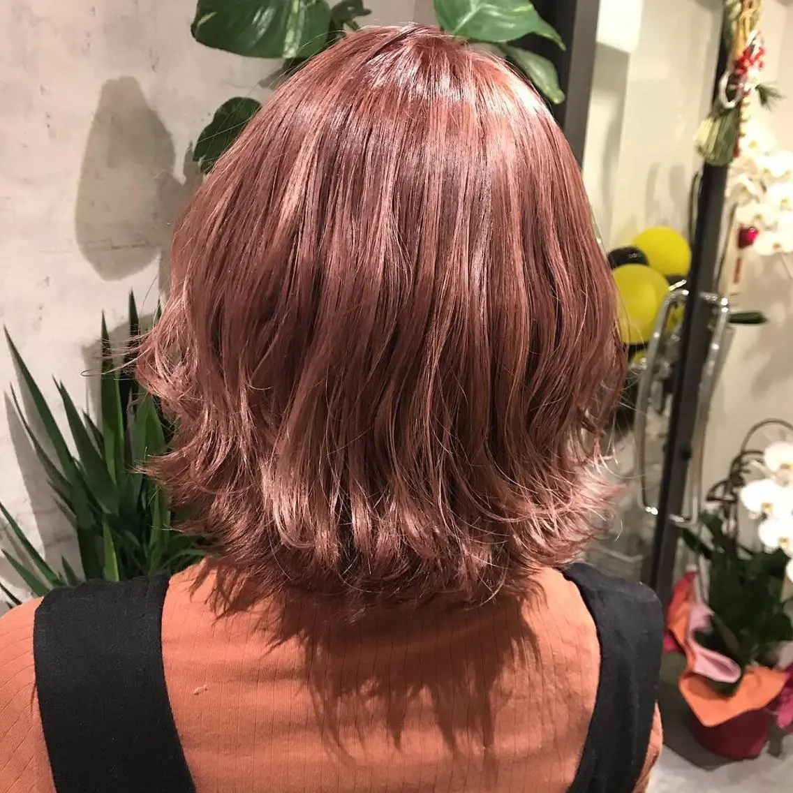 ショート カラー ヘアカラー トリートメント 髪質改善will hairdesignのヘアスタイル