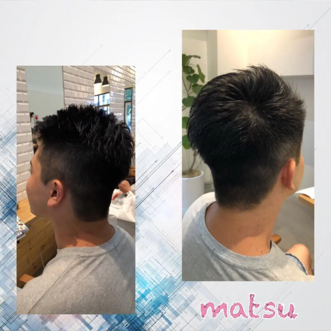 メンズ MATSU 🌟個性派カラーのヘアスタイル