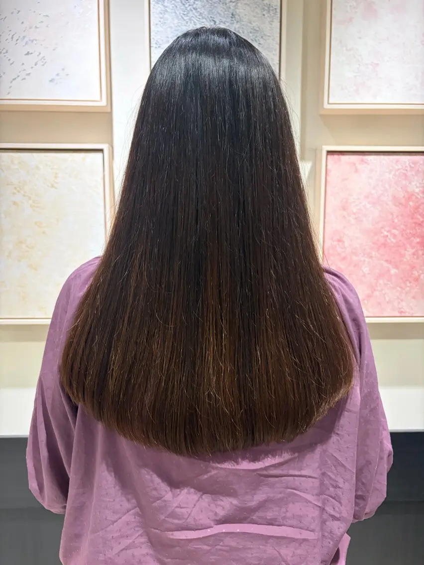ロング モデル様募集中 ✂️カギワダのヘアスタイル