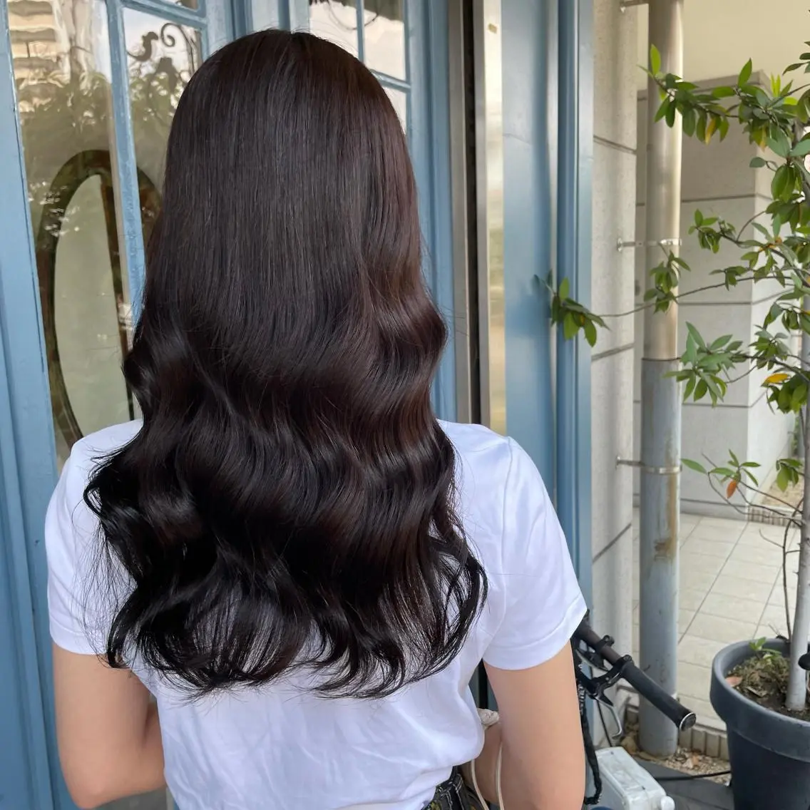 ロング 齋藤 樹里のヘアスタイル