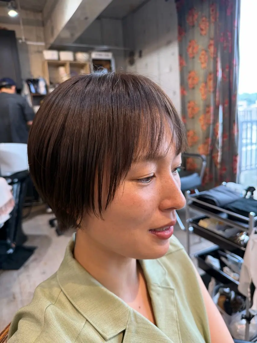 ショート カラー ヘアアレンジ カット ヘアカラー トリートメント 🍀Ryosuke 🍀のヘアスタイル