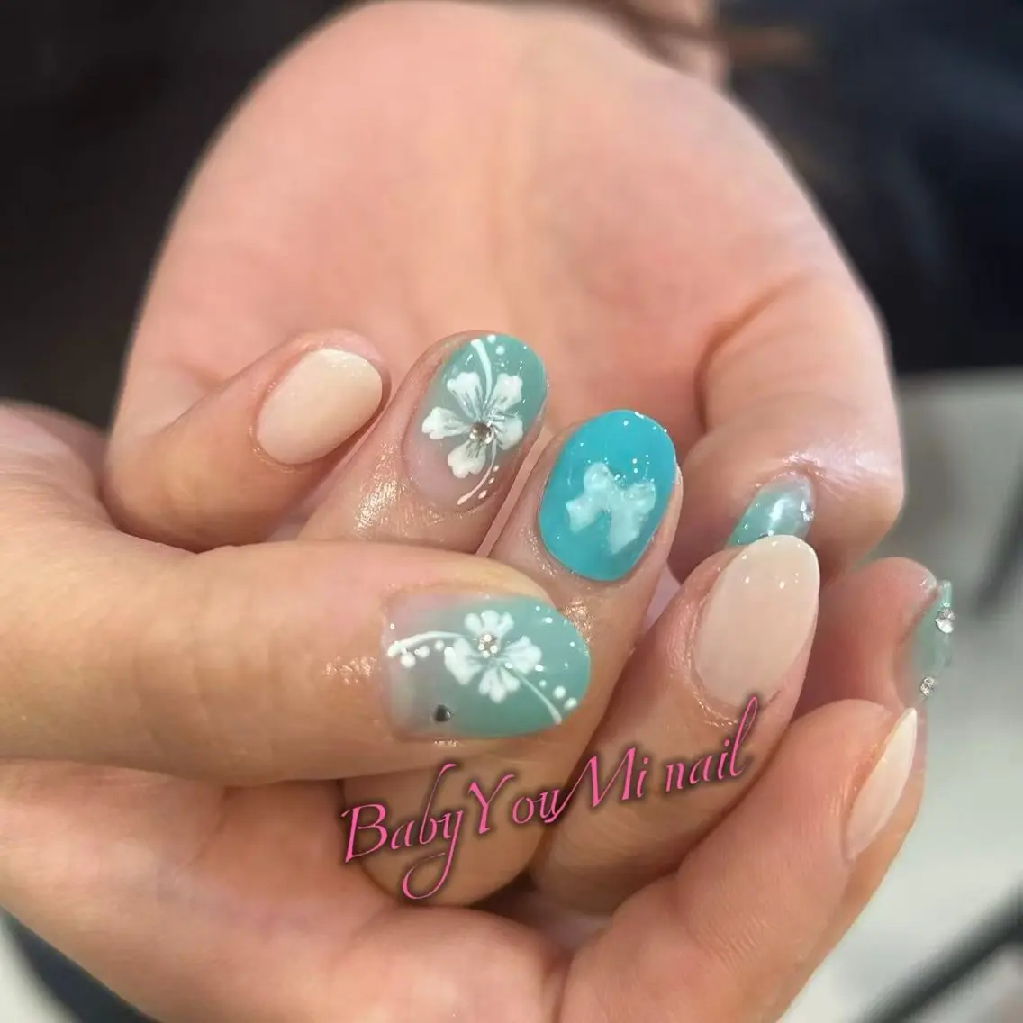 ネイル ハンドネイル BabyYouMi ねねのネイルデザイン