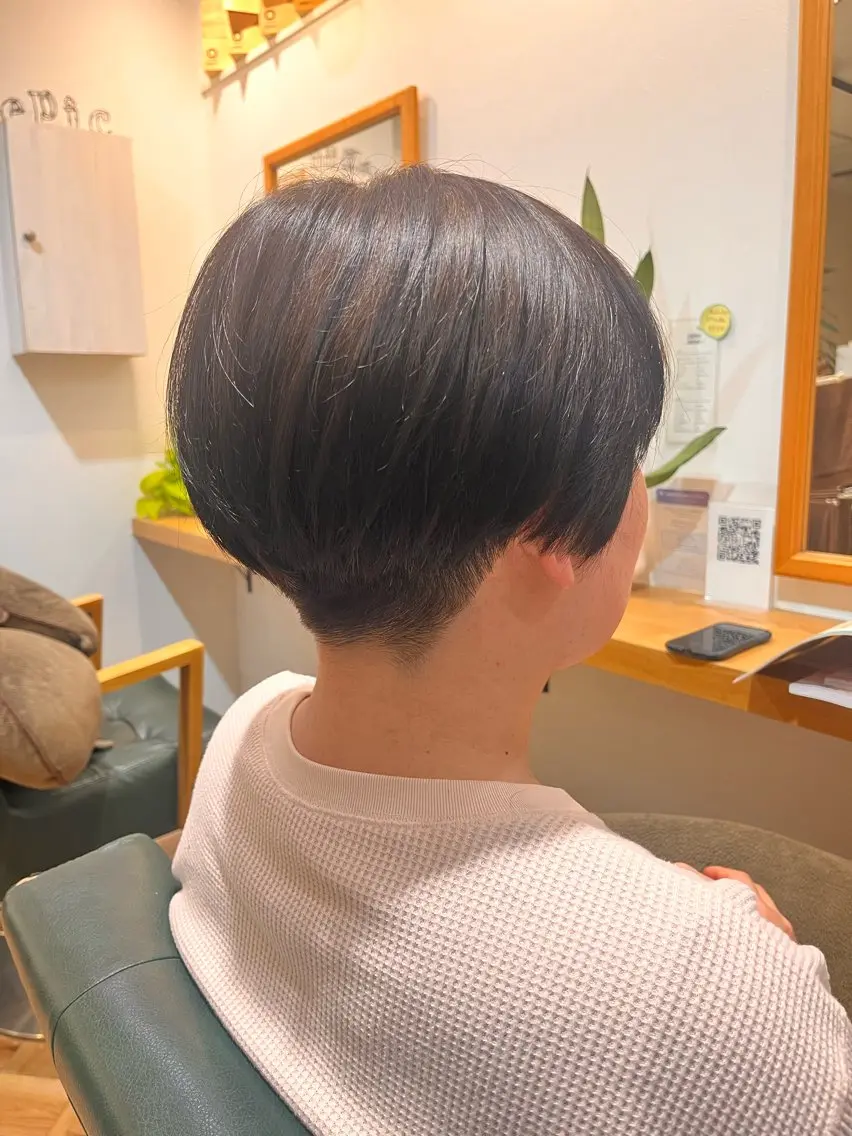 ショート ショートヘア 武田 綺音のヘアスタイル