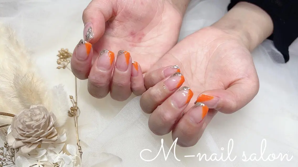 ネイル シンプルネイル M_ nail salonのネイルデザイン
