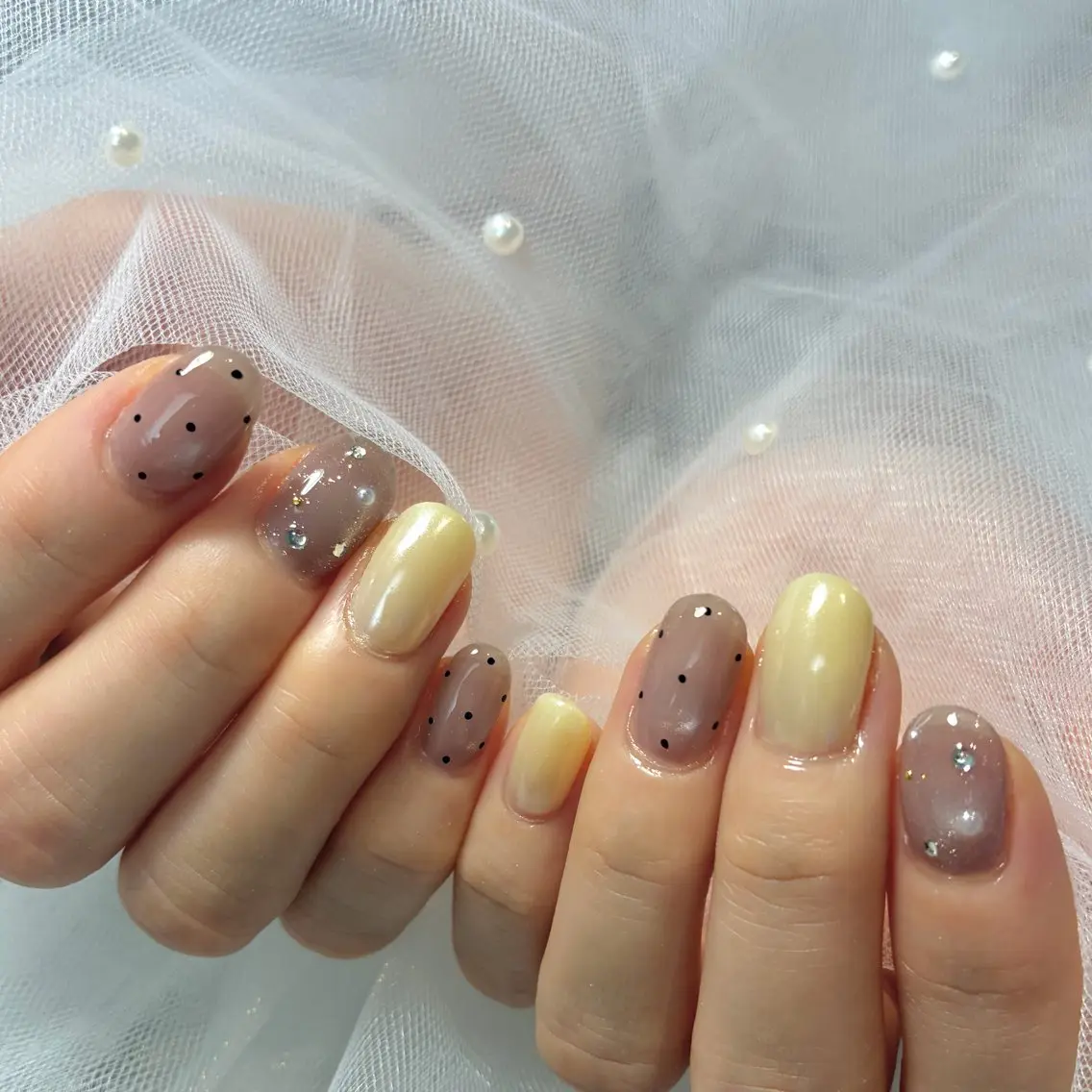ネイル 持ち込み milimili アンナのネイルデザイン
