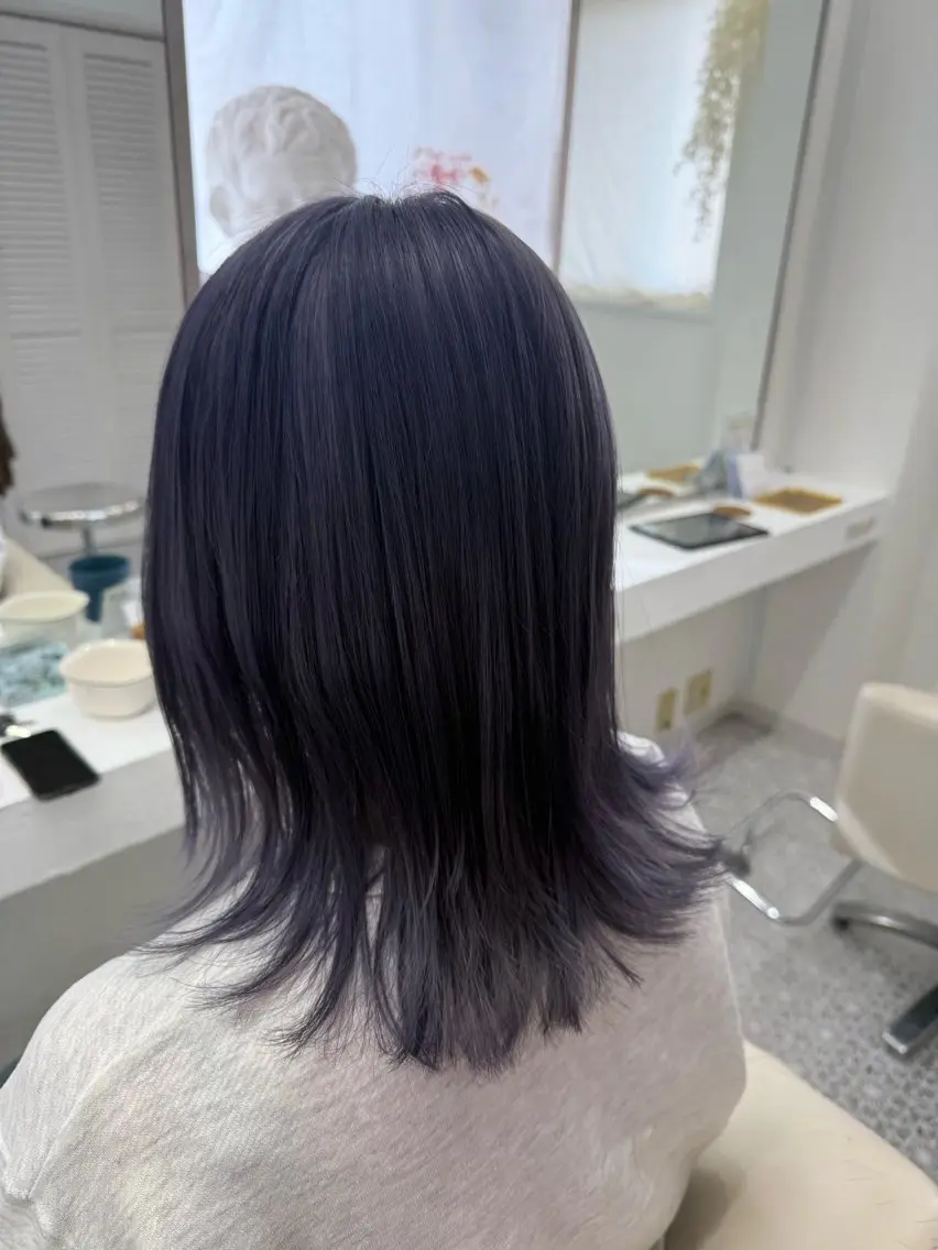セミロング カット ヘアカラー LOMARLIE/ NATUMIのヘアスタイル
