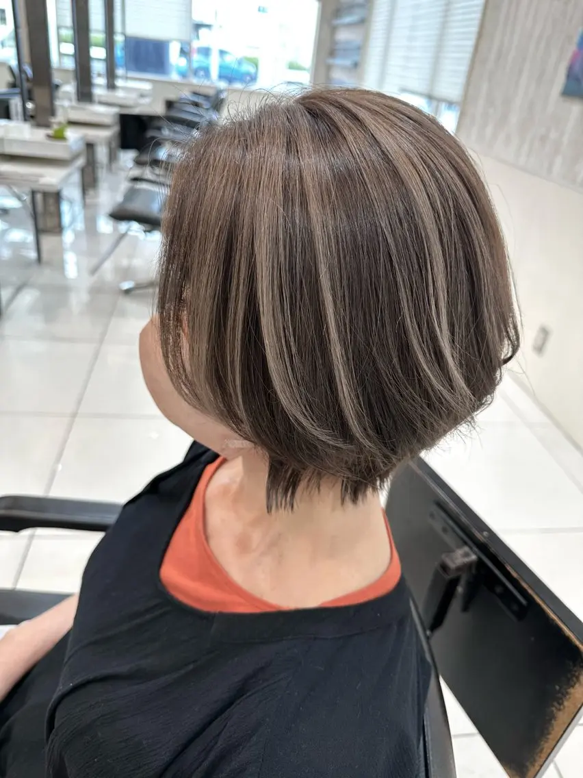 ショート カラー ヘアカラー トリートメント 神戸 大輝のヘアスタイル