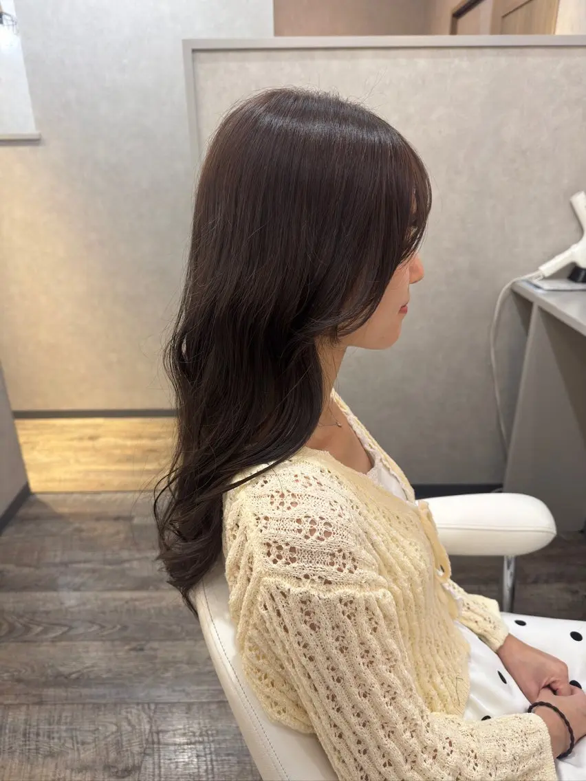 【レディース限定✨】カット+カラーの写真