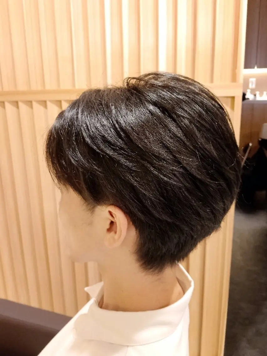 メンズ ショート カット トリートメント ヘッドスパ 【渋谷|髪質改善】 美女が沼るヘッドスパのヘアスタイル