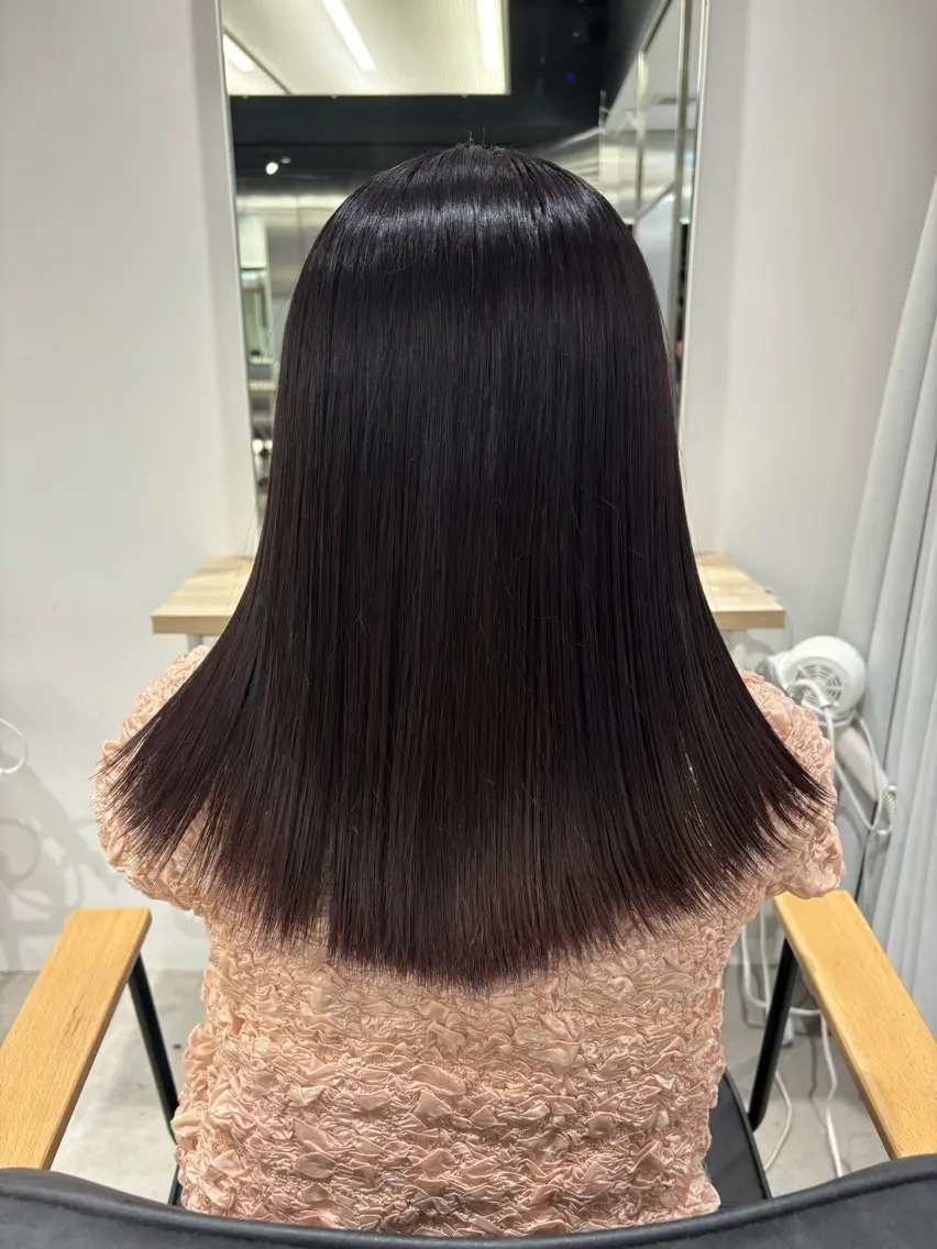 セミロング カラー ヘアカラー cocoro💗 ﾏﾂｴｸ/ﾈｲﾙのマツエク・マツパデザイン