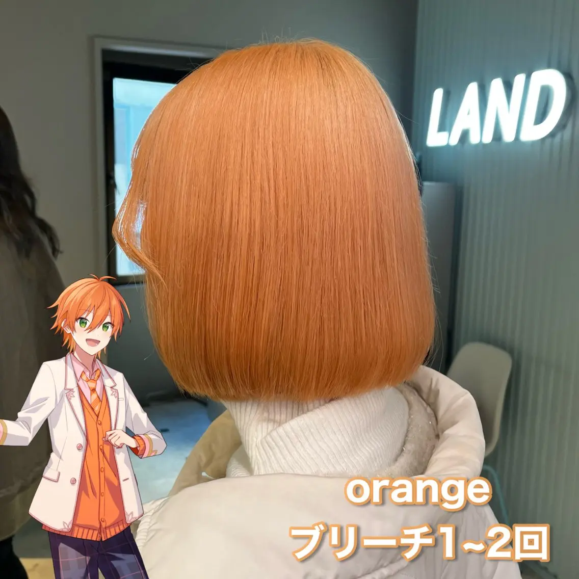 ショート カラー ヘアカラー トリートメント ブリーチカラー 🩵MIZUKIのヘアスタイル