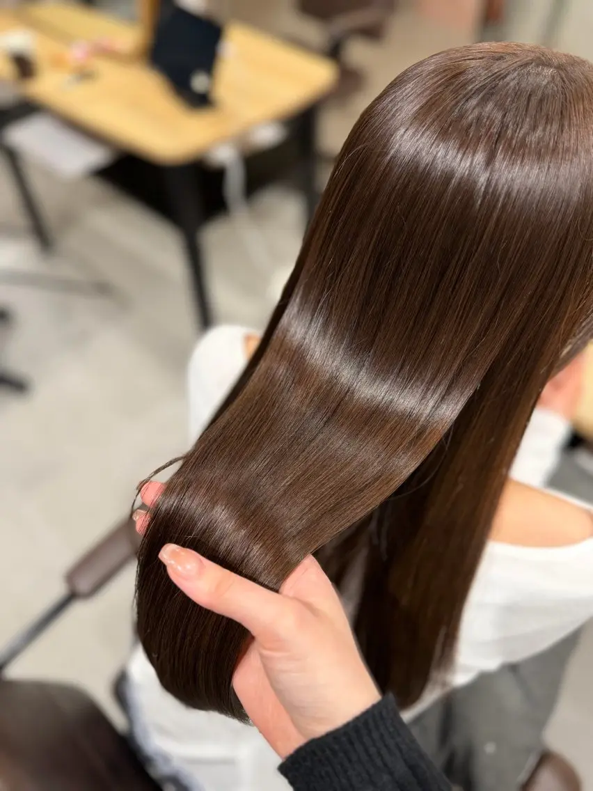 【minimo限定価格】イルミナカラー+4・5stepトリートメント🫧の写真