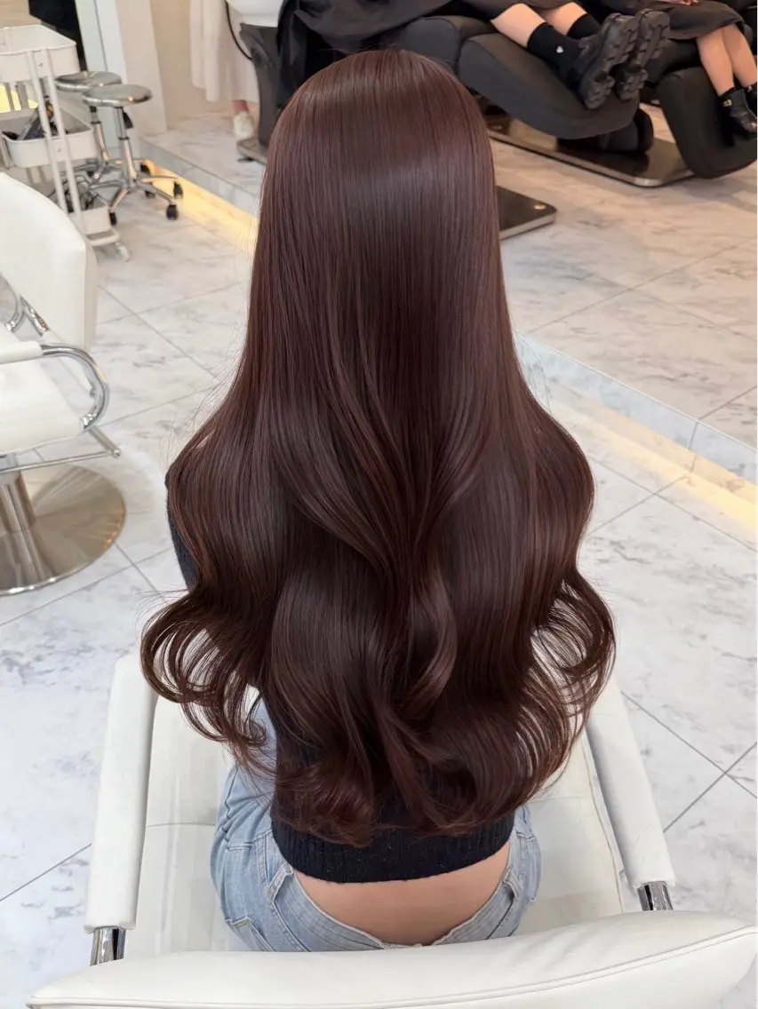 ワンカラーモデル💓ロング（​〜​胸上）の写真