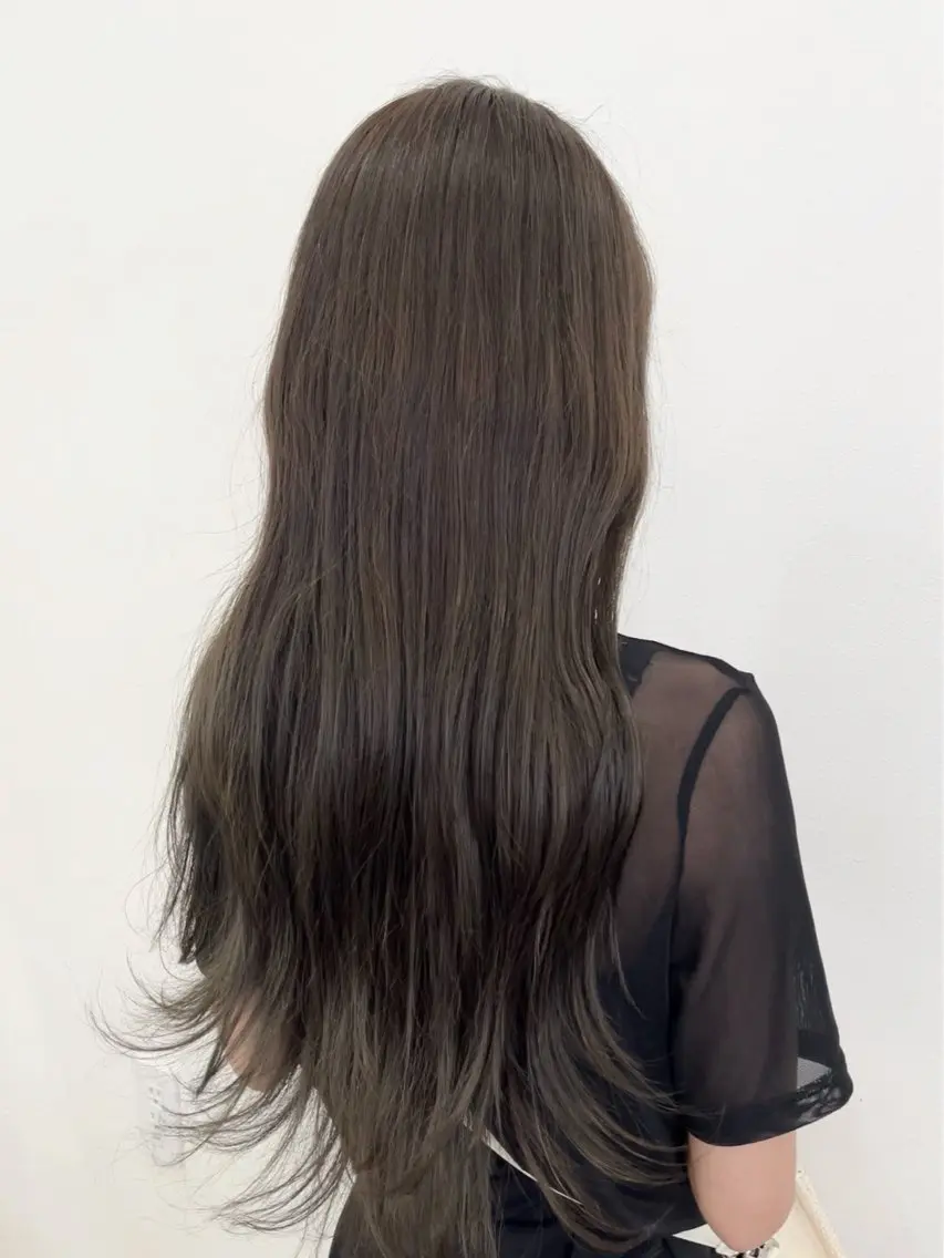 ロング カラー カット ヘアカラー トリートメント jammin.新塘 亮介のヘアスタイル