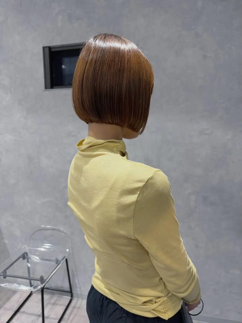 ショート ボブ 野林 夏帆のヘアスタイル