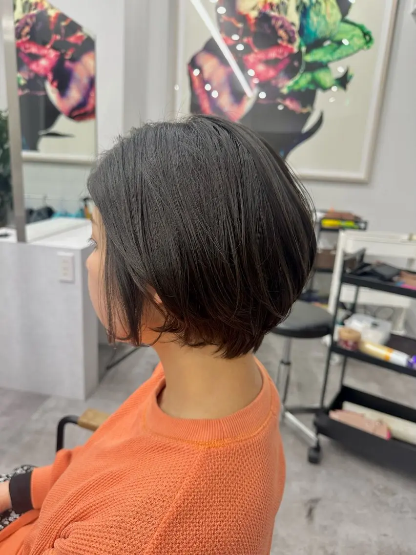ショート ショートボブ ボブ ショートヘア カット ショートカット🧸 ごとうさなのヘアスタイル