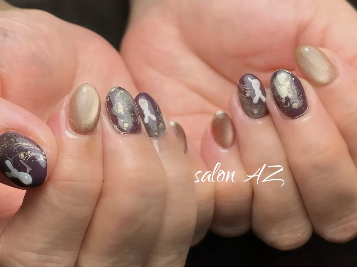 ネイル オフィスネイル ハンドネイル salon AZのネイルデザイン