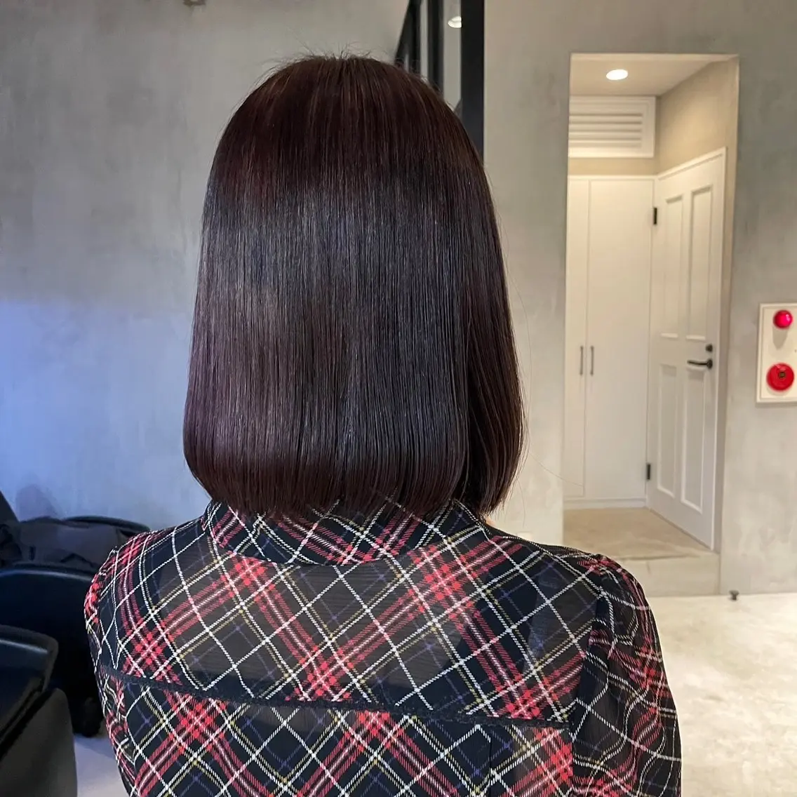 ショート ピンクブラウン ✨️🧸elima調 布Reika🧸✨️のヘアスタイル