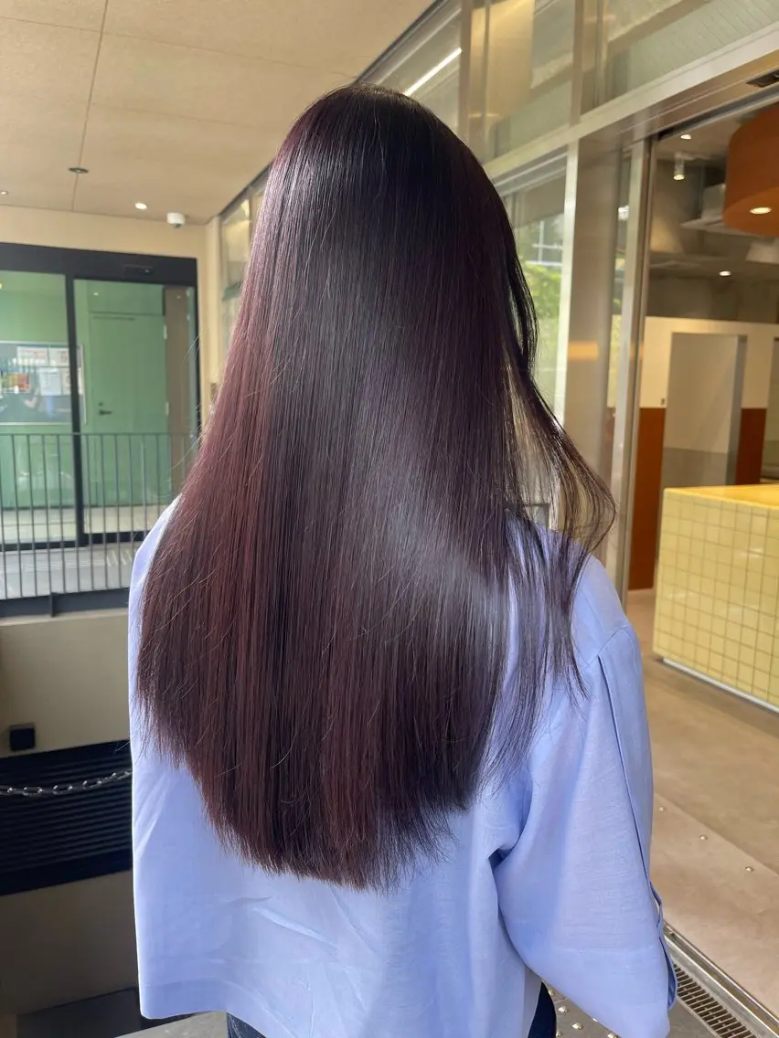 ロング カット ヘアカラー 透明感カラー/ レイヤー🤎mamiのヘアスタイル