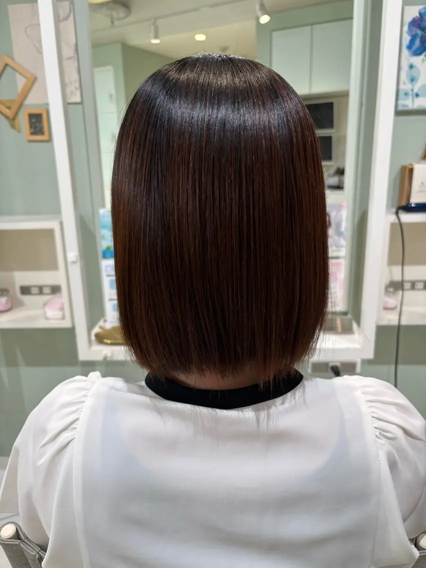 💕ボブカットモデル 💕                         🌷今っぽ垢抜けボブ＋カラー🌷の写真