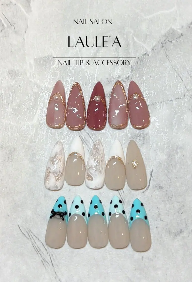 ネイル ハンドネイル nailsalon Laule'aのネイルデザイン