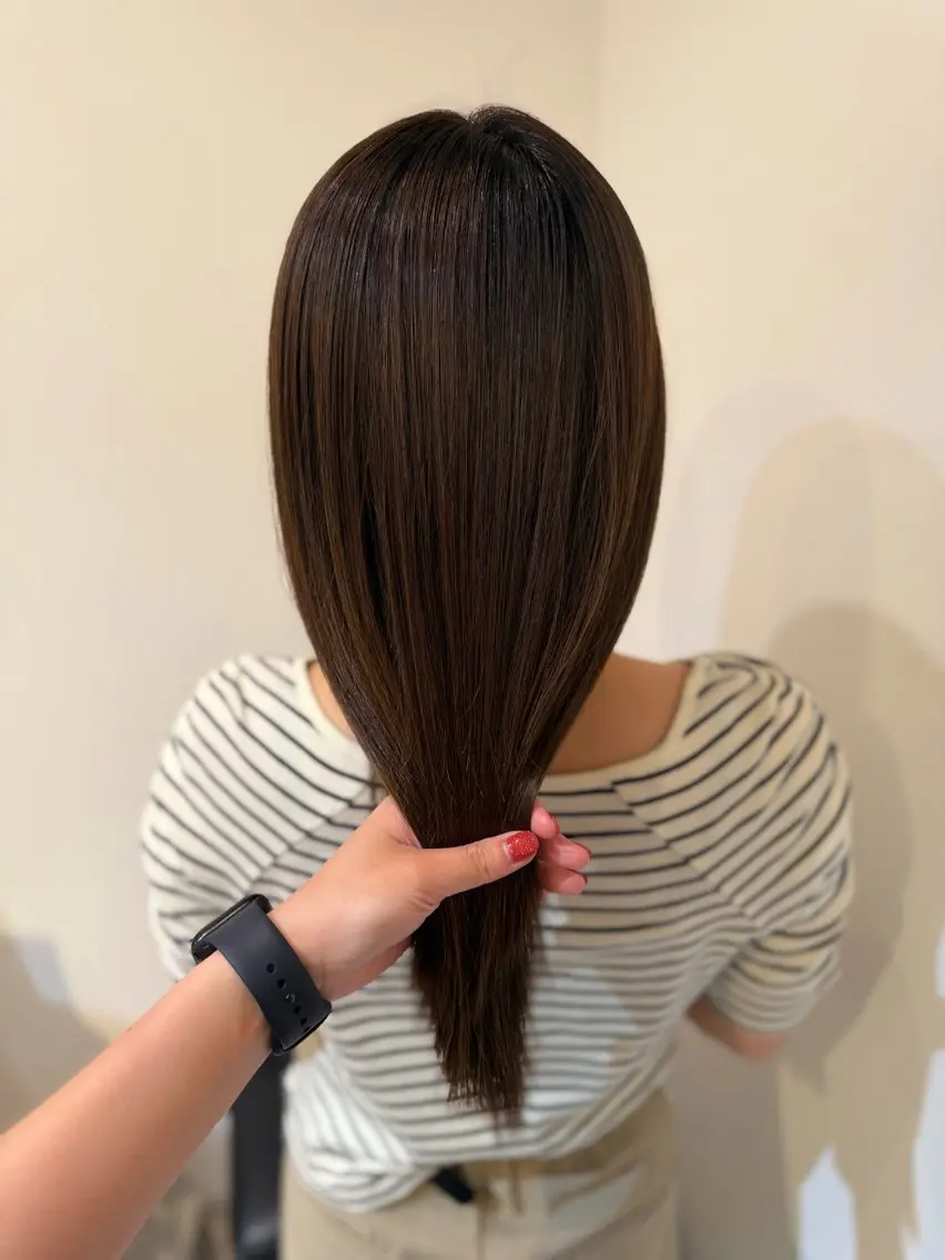 カラー ヘアカラー トリートメント ヘッドスパ 💇🏻‍♀️結/ 川崎美容師のヘアスタイル