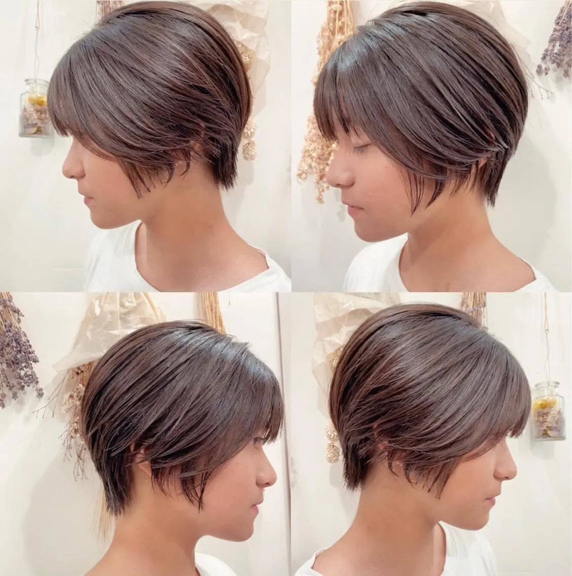 ショート 丸みボブ　ショート ｍａｎａｍｉのヘアスタイル