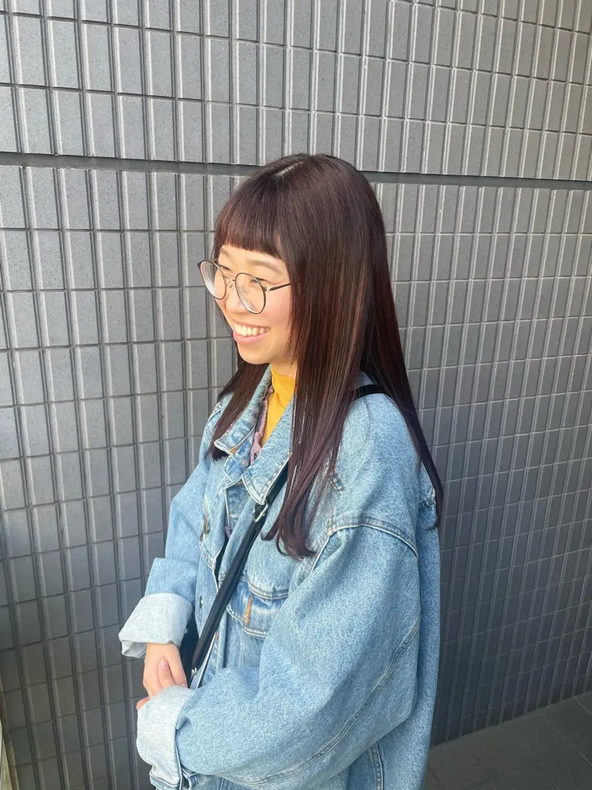 ロング カット ヘアカラー 野町好花 レイヤー/髪質改善のヘアスタイル