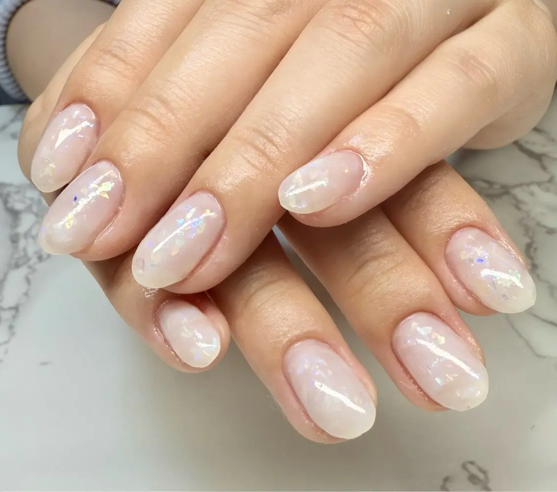 ネイル アートネイル チークネイル フレンチネイル 氷ネイル・うるうるネイル キラキラネイル Mai’s nailのネイルデザイン
