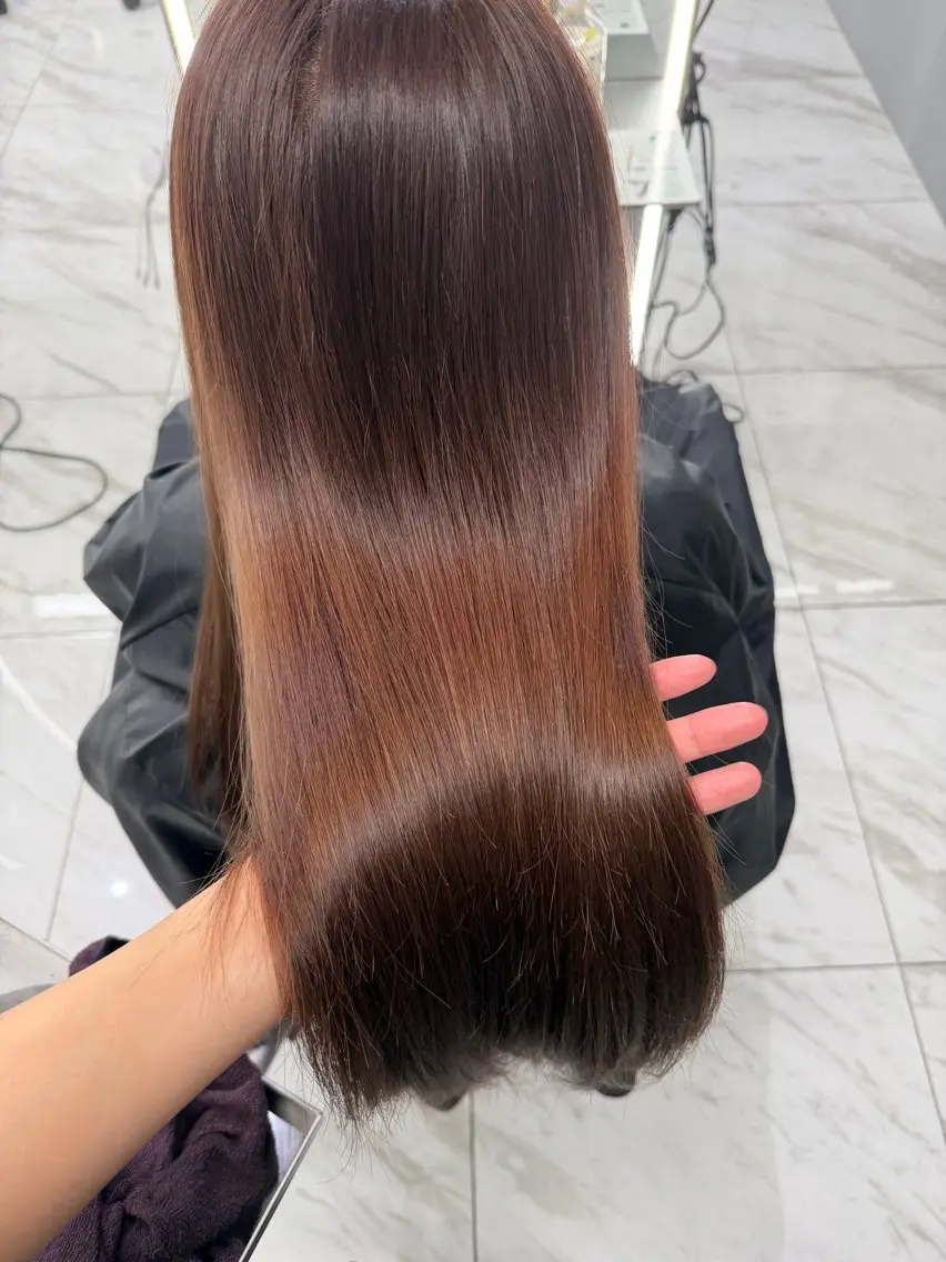 カラー 🌻艶髪ワンカ ラー山本 恋乃羽🌻のヘアスタイル