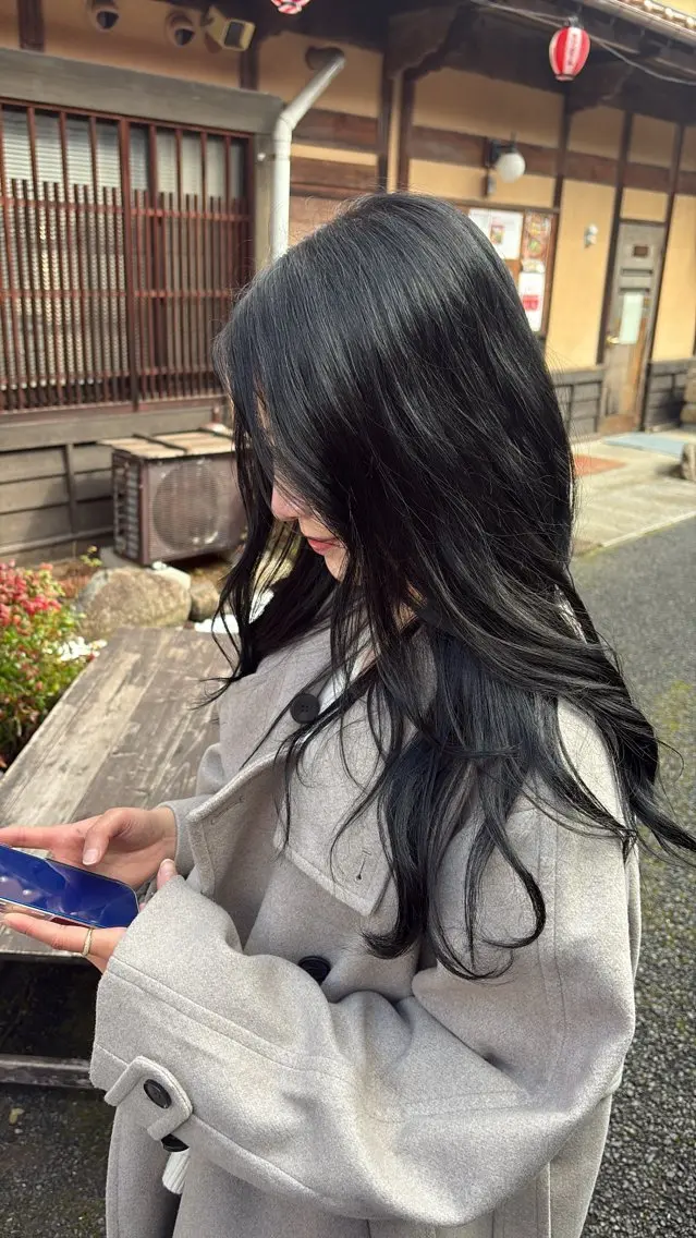 ロング 柳屋 美遥のヘアスタイル