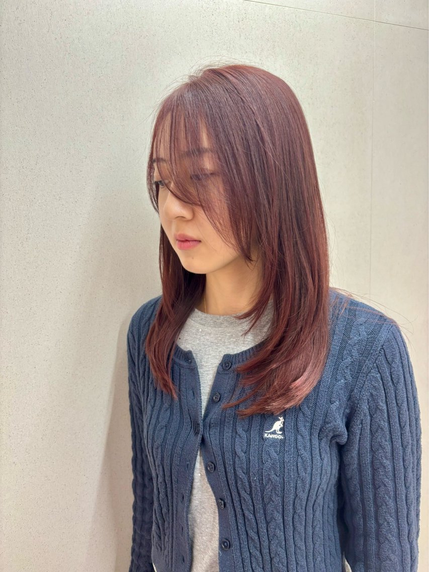 【ミディアム~ロングの方限定!】メンテナンスカット✂️+ワンカラー🌈の写真