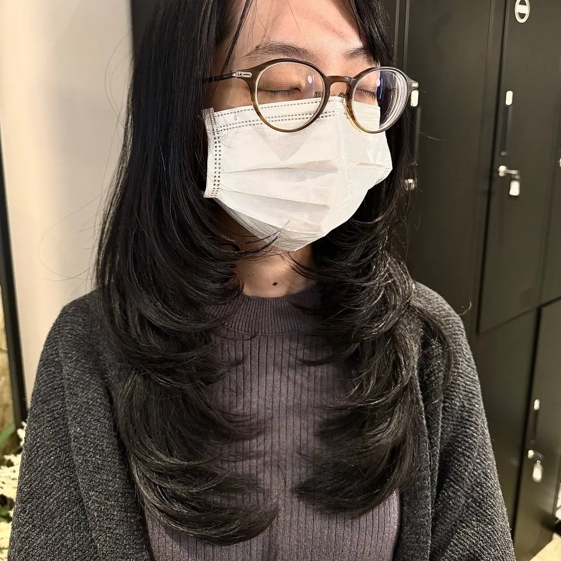 ロング カット ヘアカラー トリートメント カイリ 【POOL】のヘアスタイル