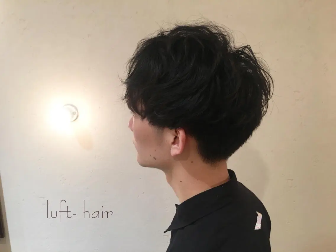 ショート パーマ メンズ むらかみ みかのヘアスタイル