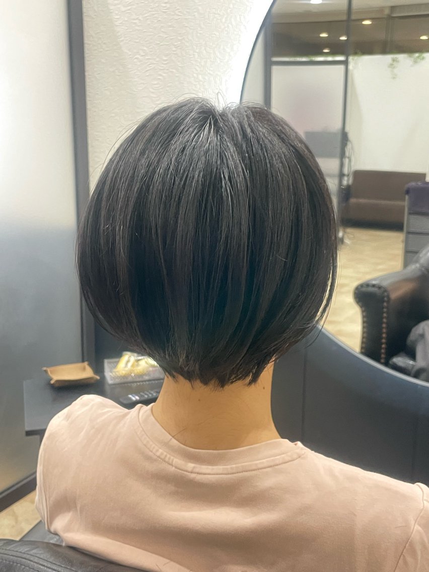 ショート ショートヘア ノ イ ルのヘアスタイル
