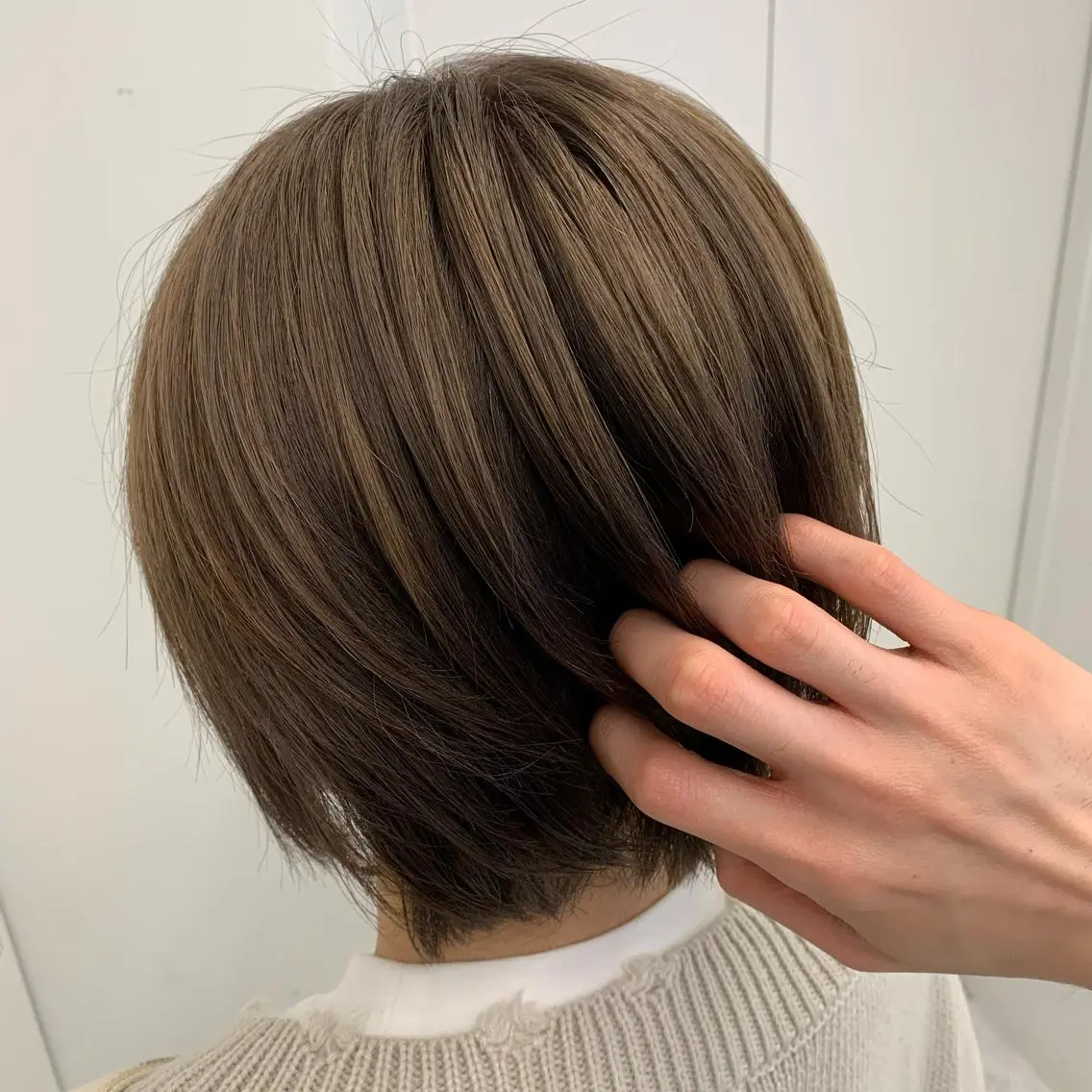 セミロング カラー ヘアアレンジ メンズ キッズ ネイル マツエク・マツパ ヘアカラー トリートメント ヘッドスパ ヘアセット 💕トレンドうる艶髪 💕TUNE銀座のヘアスタイル