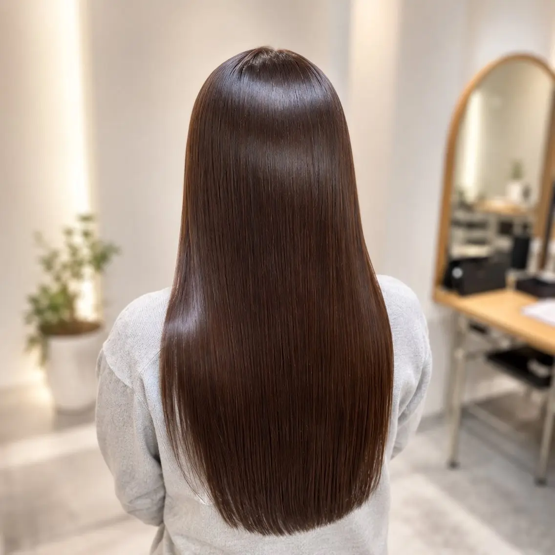【人気No.1✨】似合わせカット＋艶カラー＋TRの写真