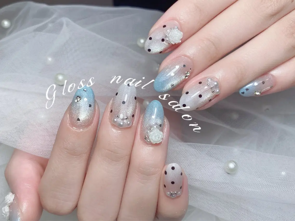 ネイル Yuna✨ Gloss nailのネイルデザイン